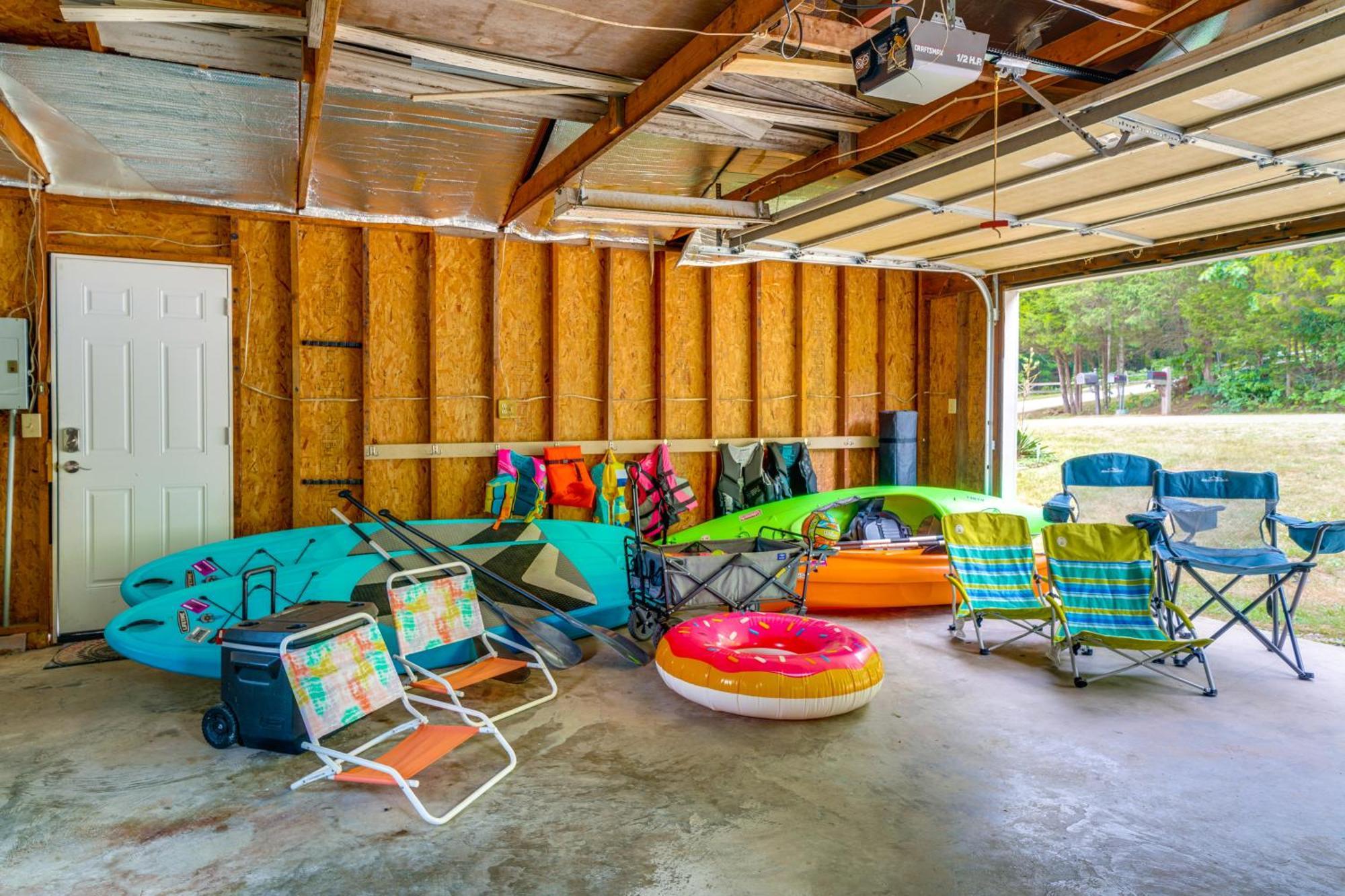 Modern Eckerty Home With Deck On Patoka Lake! Taswell Kültér fotó